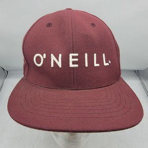 O'Neill Yambo Cap Hat Burgundy Adjustable Outdoors Lightweight Casual Comfort